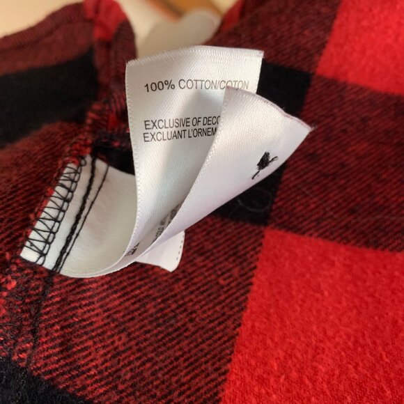 Lucky Brand Long Sleeve Button Up 100% Cotton Plaid Flannel Shirt - Picture 9 of 11